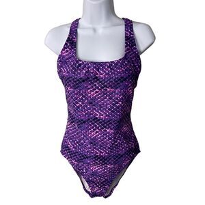 Purple Speedo swimsuit- size 12